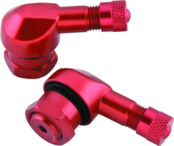 BikeMaster Valve Stem 2/Piece pack red - 151791