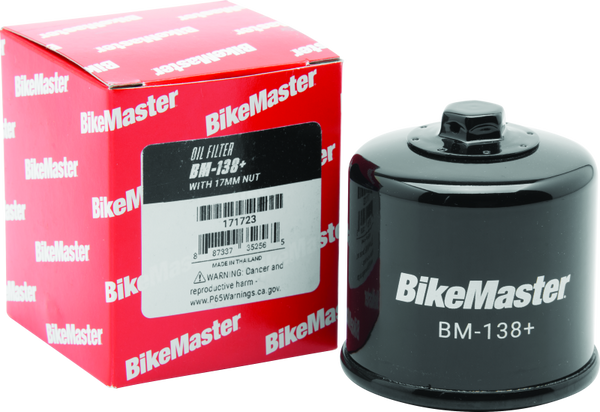 BikeMaster BM-138+ Oil Filter - Black - 171723
