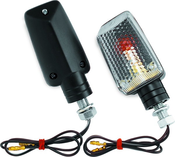 BikeMaster Universal Ministalk Marker Light - Black/Clear - 268141