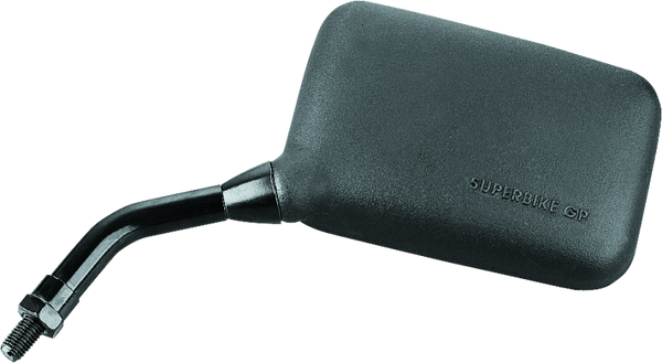 BikeMaster Superbike AX Mirror 10mm - Left - Black - 600031