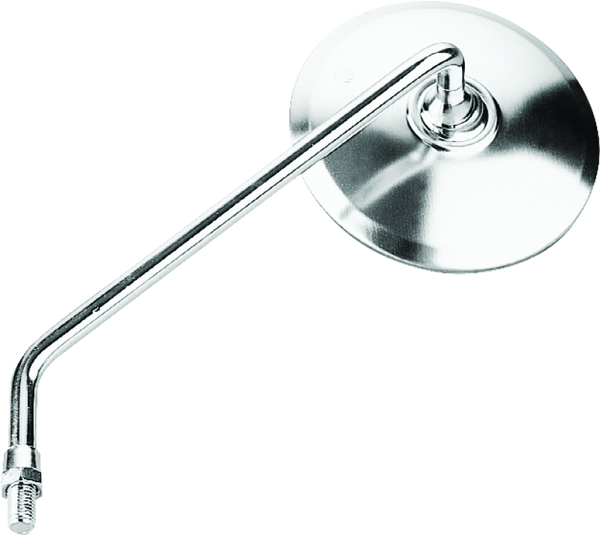 BikeMaster Round Mirror 10mm Right - Stainless - 600070