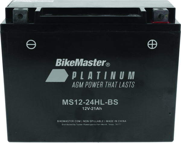 BikeMaster AGM Battery - MS12-24HL-BS - 780765