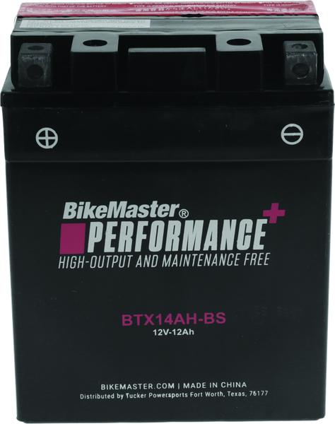 BikeMaster BTX14AH-BS Battery - 781308