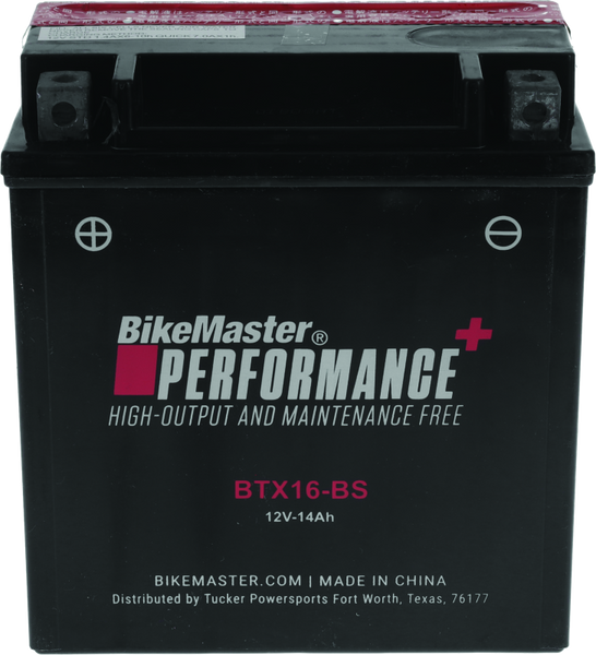 BikeMaster BTX16-BS Battery - 781326