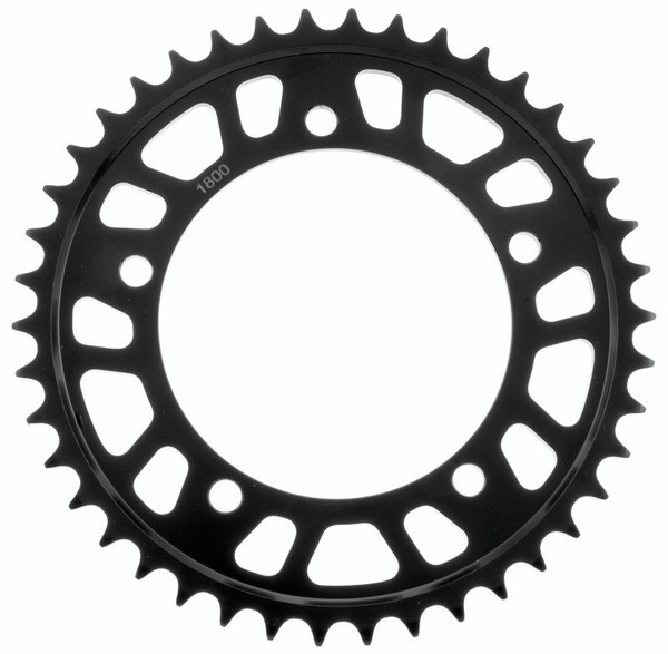 BikeMaster Suzuki Rear Steel Sprocket 530 44T - Black - 965407