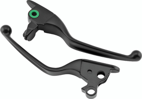 Bikers Choice 08-10 FLT Black Lever Set Replaces H-D 38843-08 - 482551