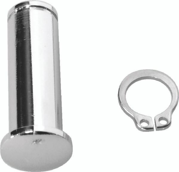 Bikers Choice 08-Up FLH FLT Chrome Clutch Pivot Pin & Clip Replaces H-D 38738-08 - 483299