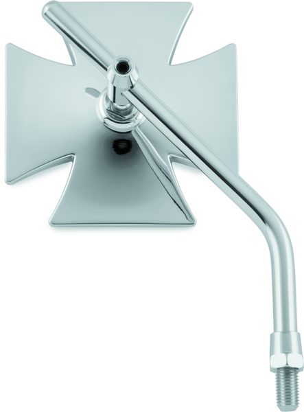 Bikers Choice 65-Up Chrome Maltese Mirror Long Stem Each Custom - 488736
