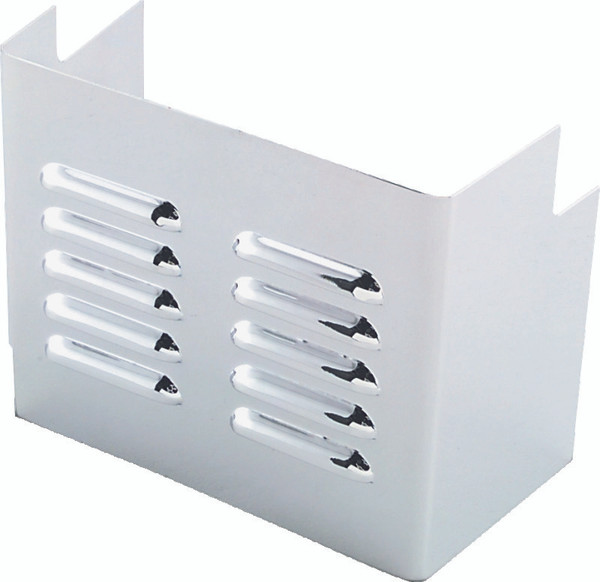 Bikers Choice 73-85 FXE 82-95 XL Chrome Lovured Battery Side Cover - 490071