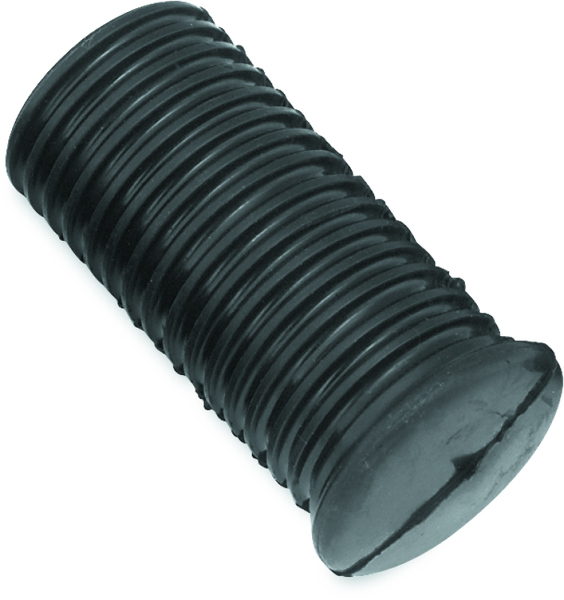 Bikers Choice 52-85 Replacement Rider Peg Rubbers Black Rubber Large Replaces H-D 50940-52T - 490351