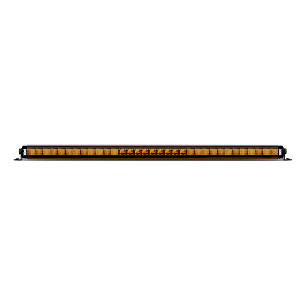 Borne Off-Road Light Bar Cover Single Row 30in Amber - BNLT-COV-SS30YL