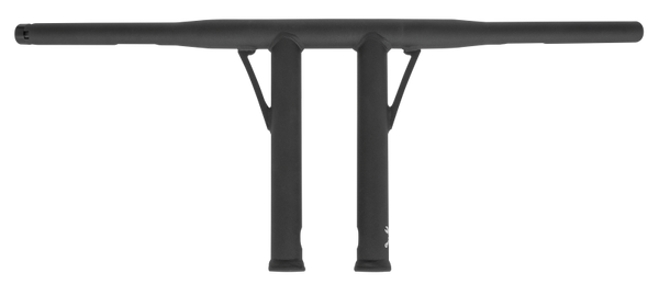 Burly Brand Folsom Bar 12in - Matte Black - B12-5505TB