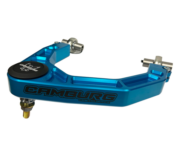 Camburg Toyota Tundra 2WD/4WD 22-23 KINETIK V2 Performance Billet Uniball Upper Arms (King Blue) - CAM-310189-BLU