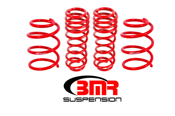 BMR Suspension SP065R Lowering Springs 1.50 in. Front 1.50 in. Rear Red NEW