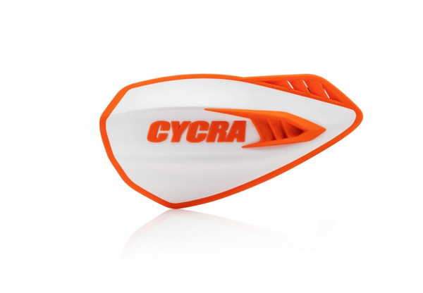 Cycra Cyclone MX - White/ Orange - 1CYC-0056-229