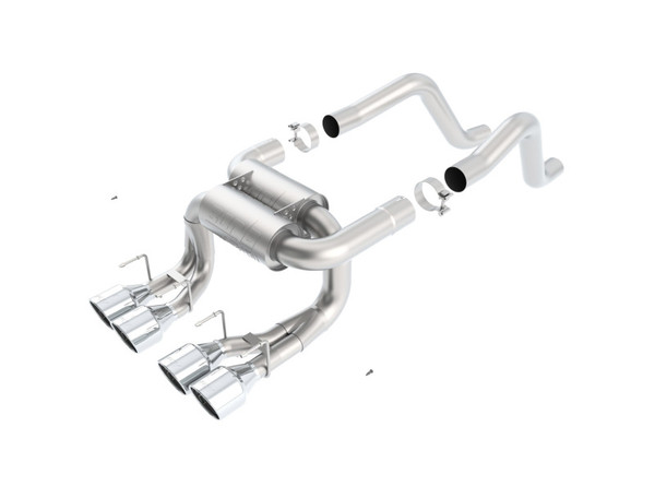 Borla 11822 ATAK Axle-Back Exhaust System For 2006-2013 Chevy Corvette (C6) NEW