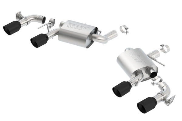 Borla 11924CB S-Type Axle-Back Exhaust System For 2016-2020 Chevy Camaro SS