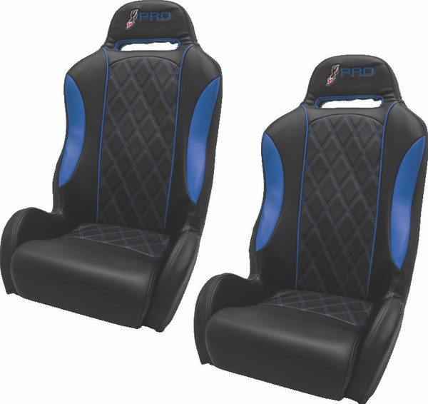 DragonFire Racing Dfr Pro Series Seats Blk/Blue - 520616