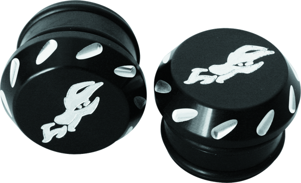 DragonFire Racing Billet Tube Endcap 1.5in - Black Anodized - 521003