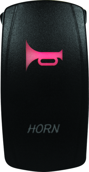 DragonFire Racing Lighted Switch Horn On/Off Red - 521372