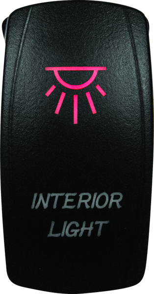 DragonFire Racing Lighted Switch On/Off Red - 521378