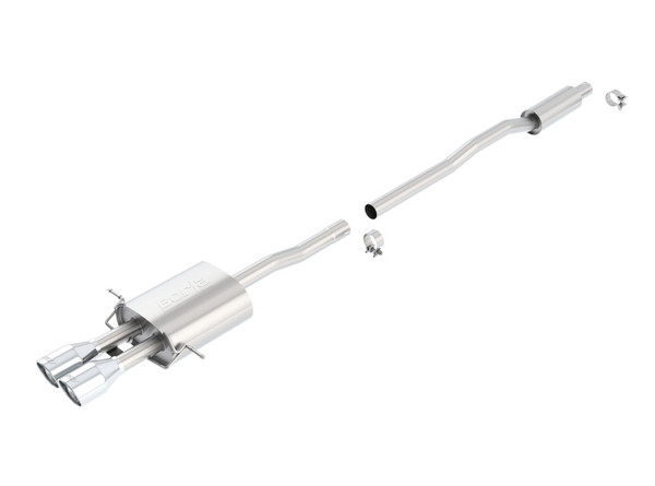 Borla 140517 S-Type Cat-Back System For Cooper Convertible Coupe S 1.6L 2007-14