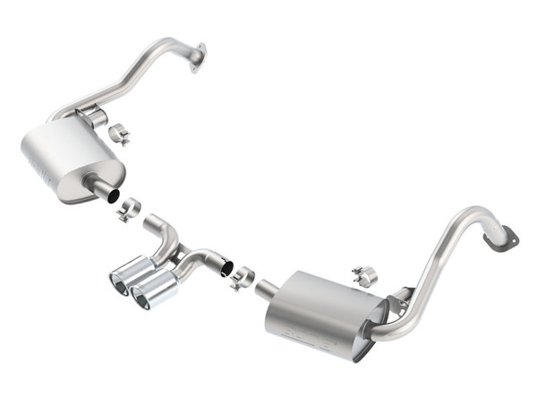 Borla 140534 S-Type Cat-Back Exhaust System For 2013-2016 Porsche Boxster NEW