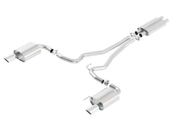 Borla 140589 Touring Cat-Back Exhaust System For 2015-2017 Ford Mustang NEW