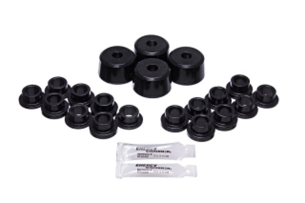 Energy Suspension Polaris Shock Bushing Upgrade Kit - Black - 70.7001G