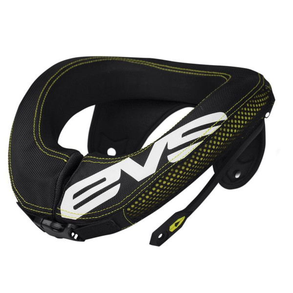 EVS R3 Race Collar Black/Hivis -Youth - 112053-0110