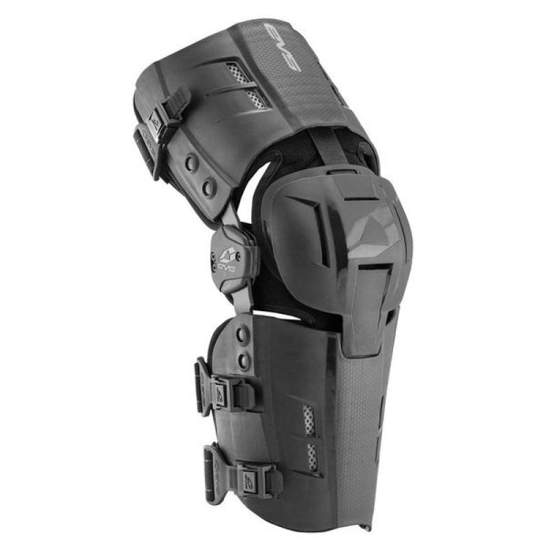 EVS RS9 Knee Brace Black - Medium/Left - RS9-BK-ML