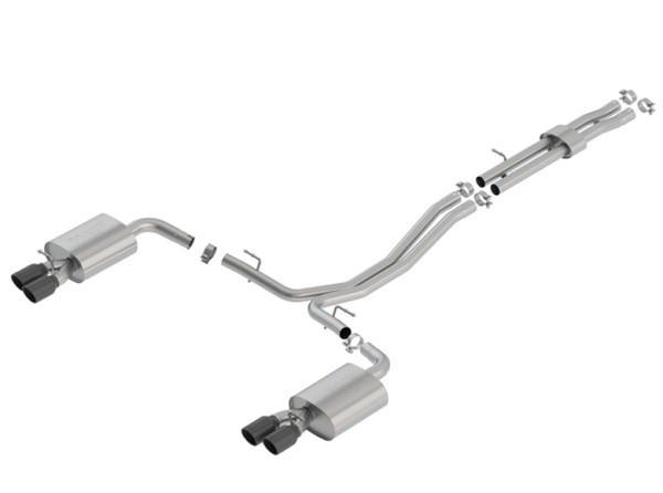 Borla 140765BC S-Type Cat-Back Exhaust System For 2018-2019 Ford Explorer