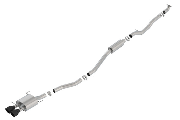 Borla 140777CB S-Type Cat-Back System For 2017-2020 Honda Civic Si 1.5L NEW