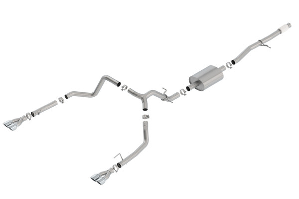 Borla 140781 Cat-Back Exhaust System - S-Type For 2019 Chevy Silverado 1500