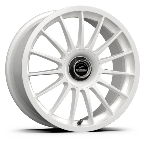 fifteen52 Podium 18x8.5 5x100/5x114.3 35mm ET 73.1mm Center Bore Rally White Wheel - STPRW-88554+35