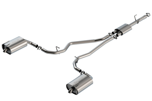 Borla 140824 2.25" Exhaust Turndown Tip For Explorer Limited Ecoboost 2.3L 2020
