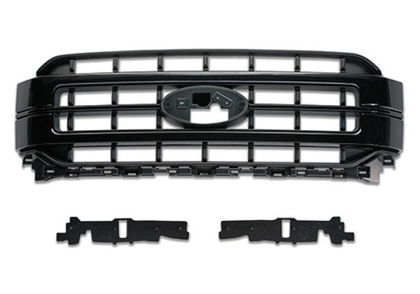 Ford Racing 2021 F-150 Black Painted Grille - M-8200-F15A