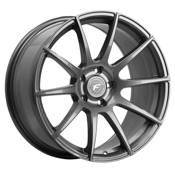 Forgestar CF10 19x9.0 / 5x114.3 BP / ET35 / 6.4in BS Gloss Anthracite Wheel - F10399065P35