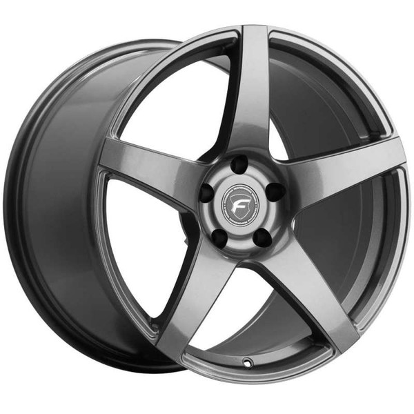 Forgestar CF5 18x9 / 5x114.3 BP / ET35 / 6.5in BS Gloss Anthracite Wheel - F11389065P35