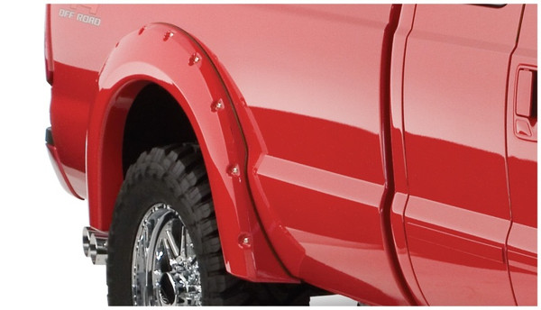 Bushwacker 20050-02 Pocket Style Fender Flares, (Set of 2) - Black
