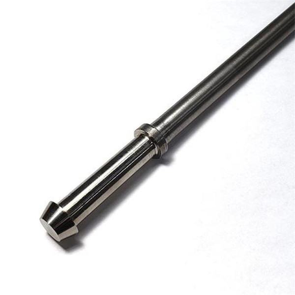 Ticon Industries 8in Length x 3/8in Titanium Billet Exhaust Hanger Rod - Mushroom End - 108-00301-1203