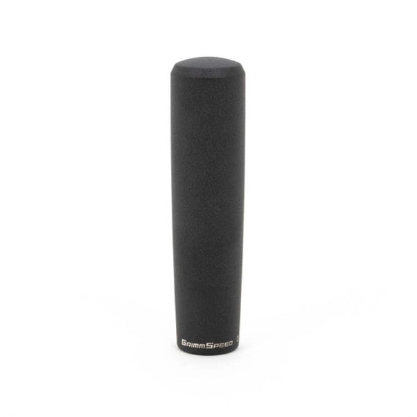 GrimmSpeed Tallboy Shift Knob Aluminum Black - M12x1.25 - 380007