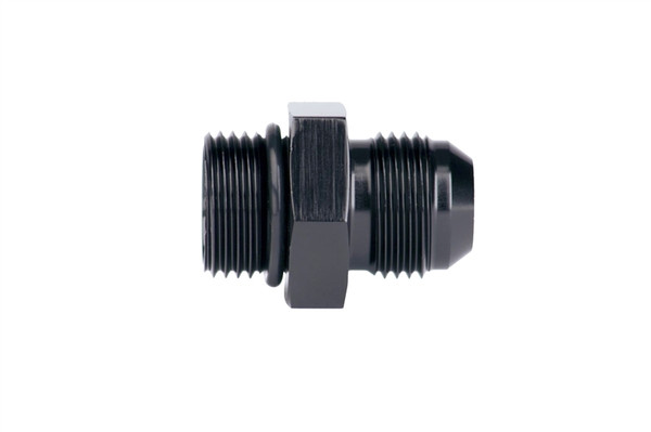 Torque Solution Adapter Fitting -8AN Straight Cut ORB to -6AN Flare - TS-FTG-8SC6F