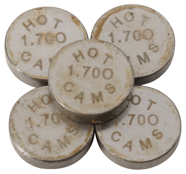 Hot Cams 2008-2013 Yamaha WR 250 R Dual Sport 250cc 1.70mm 5 piece shim refill - 5PK748170