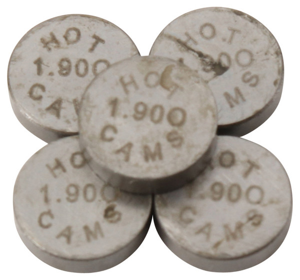 Hot Cams 2008-2013 Yamaha WR 250 R Dual Sport 250cc 1.90mm 5 piece shim refill - 5PK748190