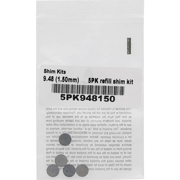 Hot Cams 2004-2009,2012-2013 Yamaha YFZ 450 450cc 1.50mm 5 piece shim refill - 5PK948150