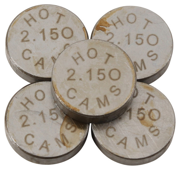 Hot Cams 2014-2016 Yamaha YZ 250 F 250cc 2.15mm 5 piece shim refill - 5PK948215