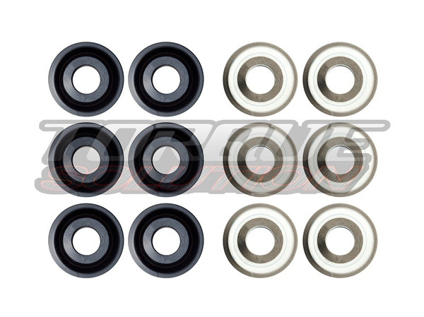 Torque Solution Solid Rear Subframe Bushings: Porsche 911 996/997 ALL - TS-POR-005