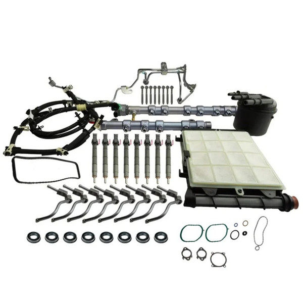 Industrial Injection 2020+ Ford 6.7L Power Stroke Disaster Kit w/Pump & Injectors - 3GH101
