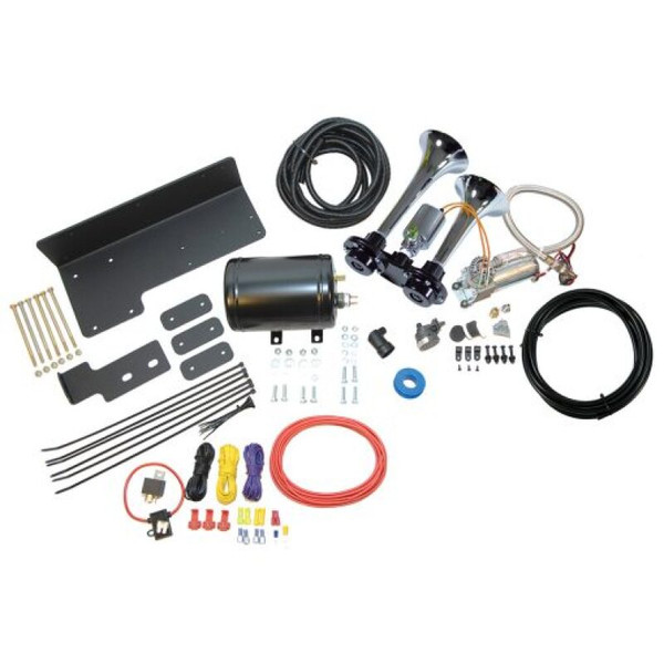 Kleinn 07-18 Jeep Wrangler JK/ JKU Onboard Air System w/ Model 99 Horns - JEEPKIT-99